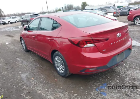 2019 Hyundai Elantra Se из США, поврежденный, VIN KMHD74LF4KU807147